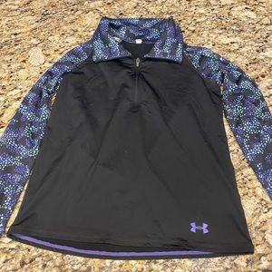 Under Amour youth 1/4 zip in XL